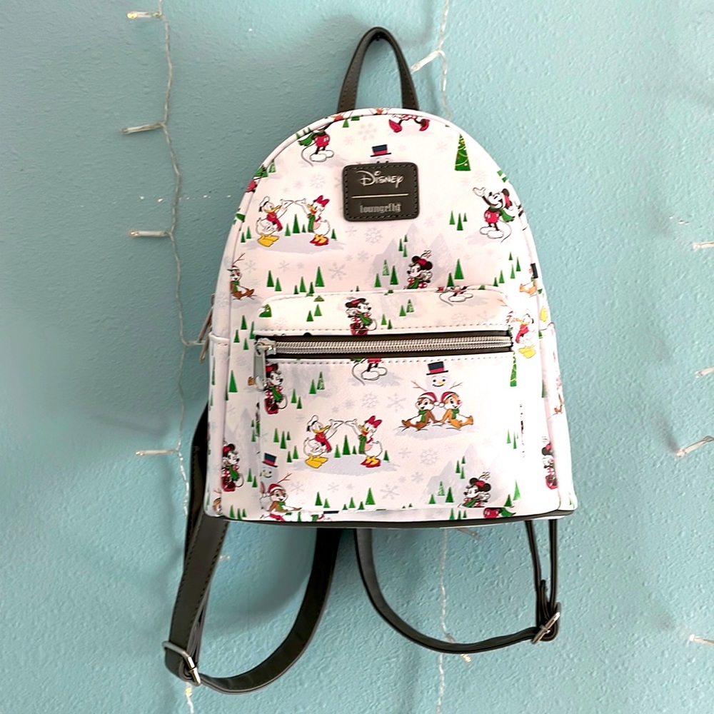 Disney Winter Loungefly backpack